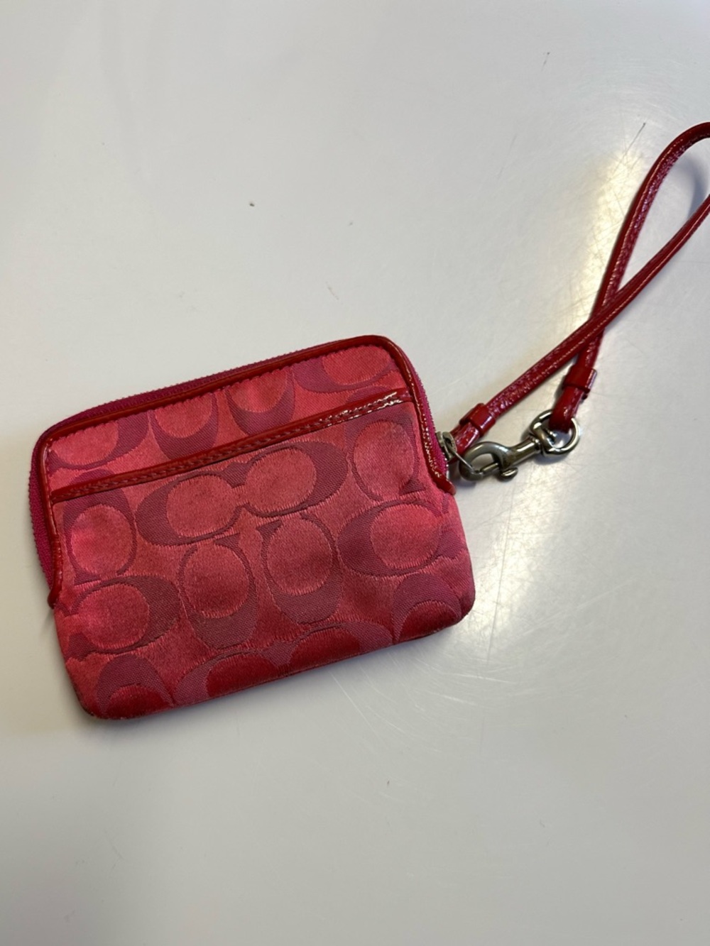 Coach Poppy Signature Wristlet Wallet - Picture 4 of 10